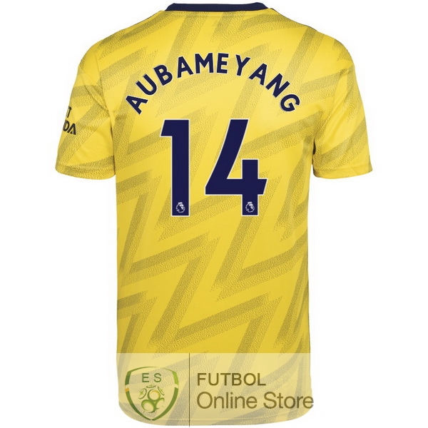 Camiseta Aubameyang Arsenal 19/2020 Segunda