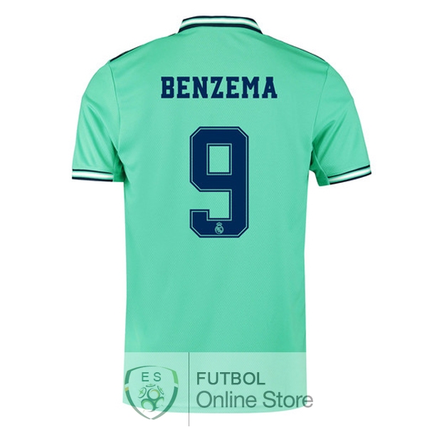 Camiseta Benzema Real Madrid 19/2020 Tercera