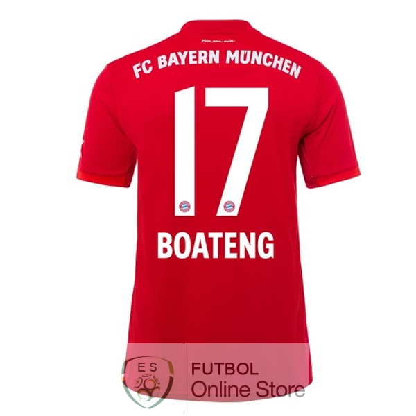 Camiseta Boateng Bayern Munich 19/2020 Primera