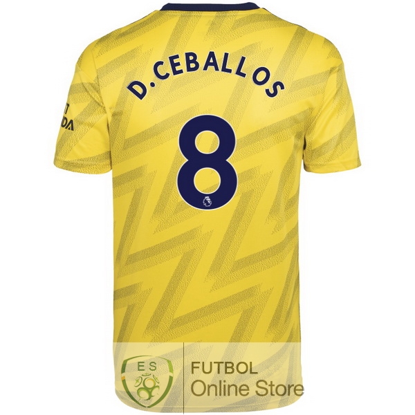 Camiseta D.Ceballos Arsenal 19/2020 Segunda