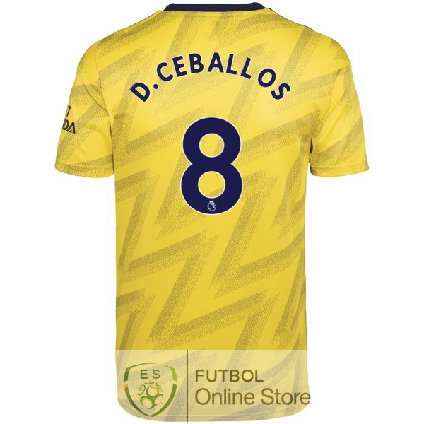 Camiseta D.Ceballos Arsenal 19/2020 Segunda
