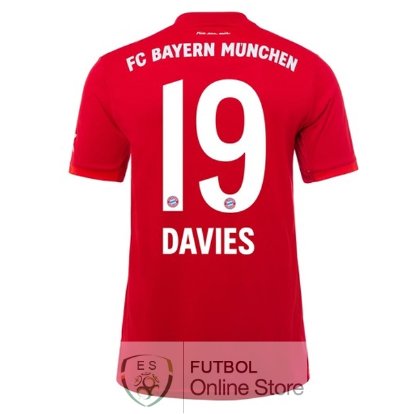 Camiseta Davies Bayern Munich 19/2020 Primera