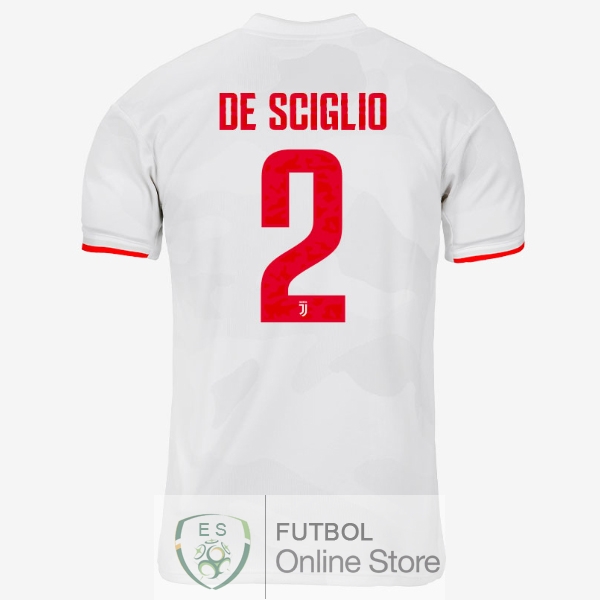 Camiseta De Sciglio Juventus 19/2020 Segunda