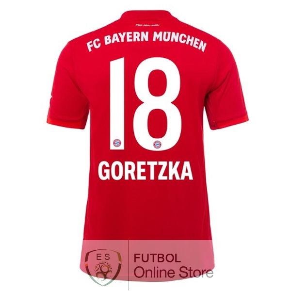 Camiseta Goretzka Bayern Munich 19/2020 Primera