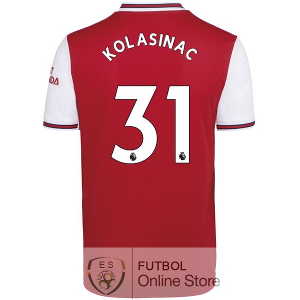 Camiseta Kolasinac Arsenal 19/2020 Primera