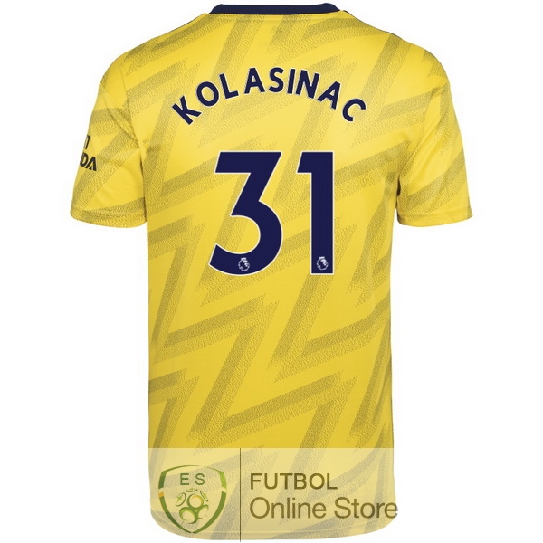 Camiseta Kolasinac Arsenal 19/2020 Segunda