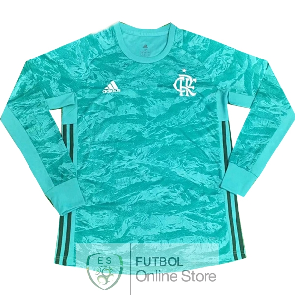 Camiseta Flamengo 19/2020 Manga Larga Portero Verde