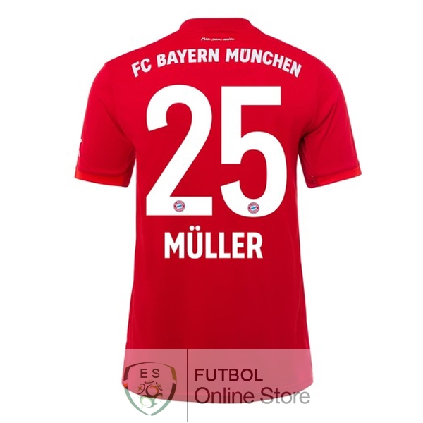 Camiseta Muller Bayern Munich 19/2020 Primera