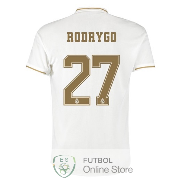 Camiseta Rodrygo Real Madrid 19/2020 Primera