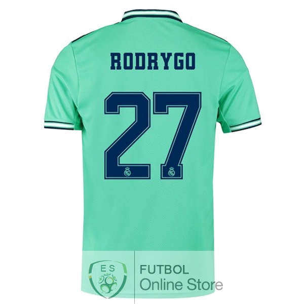 Camiseta Rodrygo Real Madrid 19/2020 Tercera