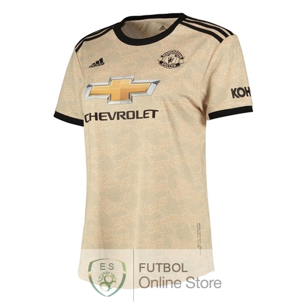 Camiseta Manchester United Mujer 19/2020 Segunda