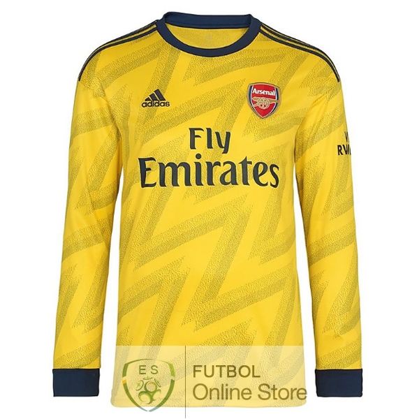 Camiseta Arsenal 19/2020 Manga Larga Segunda