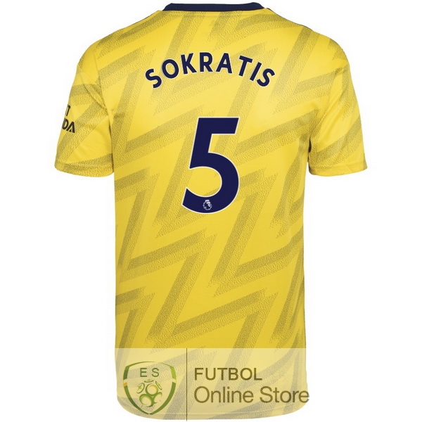 Camiseta Sokratis Arsenal 19/2020 Segunda