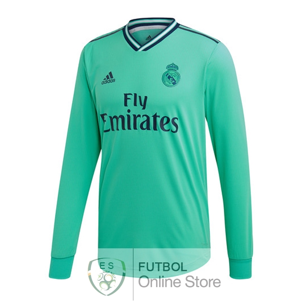 Camiseta Real Madrid 19/2020 Manga Larga Tercera