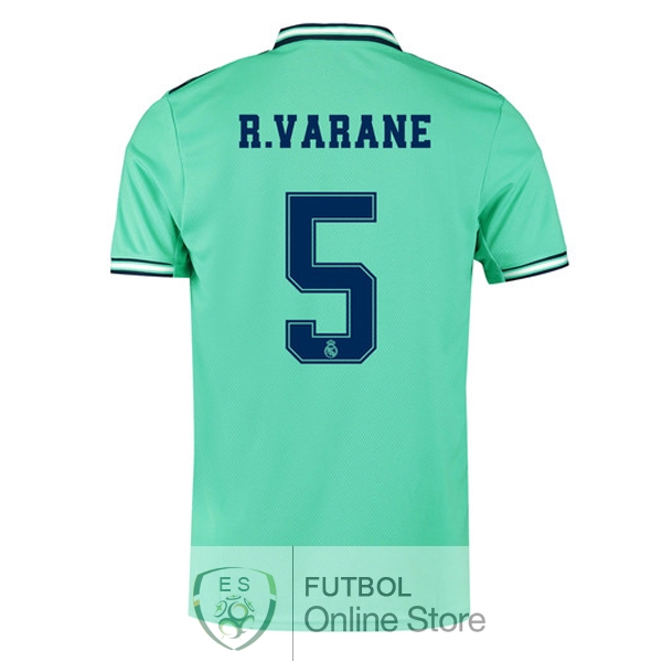 Camiseta Varane Real Madrid 19/2020 Tercera