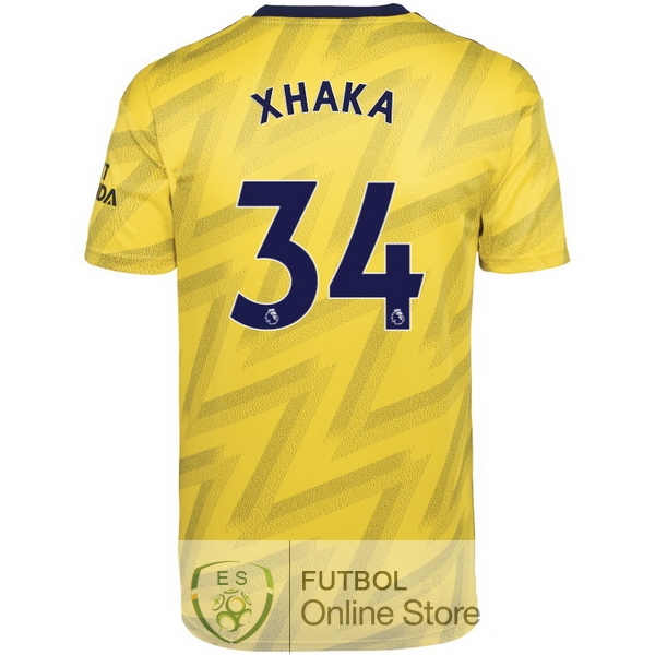 Camiseta Xhaka Arsenal 19/2020 Segunda