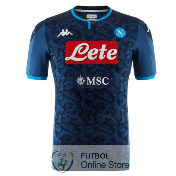 Camiseta Napoli 19/2020 Portero Azul