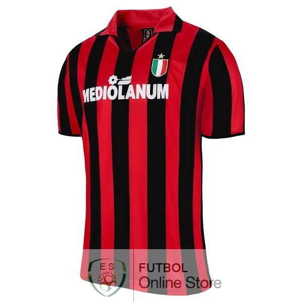 Retro Camiseta AC Milan 1988 1989 Primera