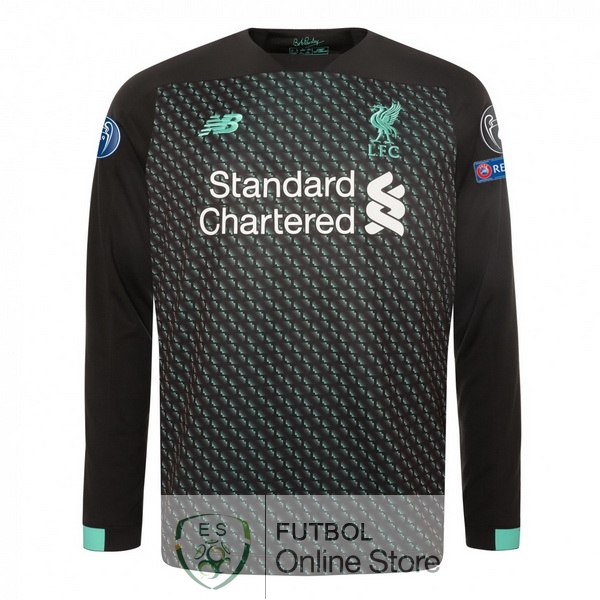 Camiseta Liverpool 19/2020 Manga Larga Tercera