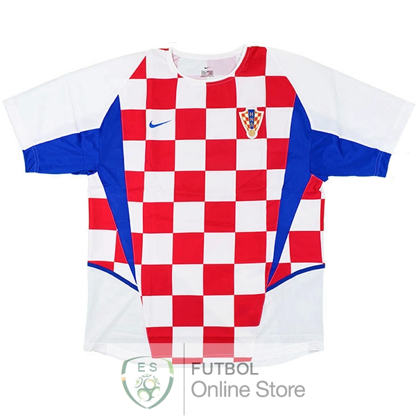 Retro Camiseta Croacia 2002 Primera