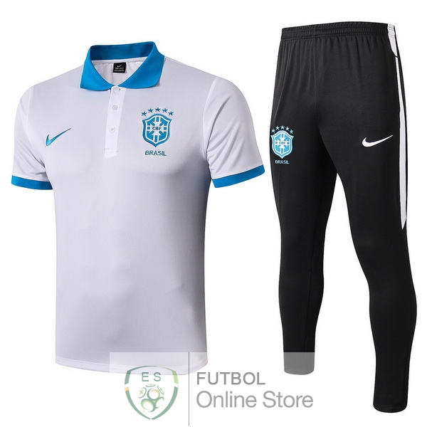 Polo Conjunto Completo Brasil Blanco 2019 Polo Conjunto Completo Brasil Blanco 2019