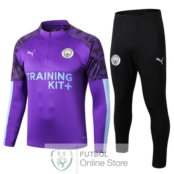 2019/20 Negro Purpura Chaqueta Ensemble Complet Manchester City 2019/20 Negro Purpura Chaqueta Ensemble Complet Manchester City