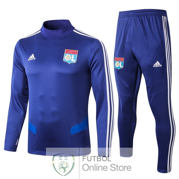 2019/20 Azul Blanco Chaqueta Ensemble Complet Lyon