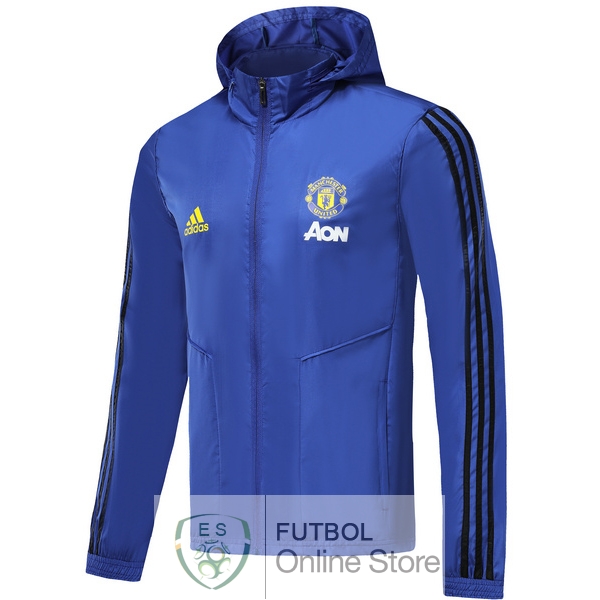 19/2020 Azul Rompevientos Manchester United 19/2020 Azul Rompevientos Manchester United