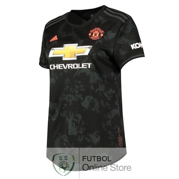 Camiseta Manchester United Mujer 19/2020 Tercera