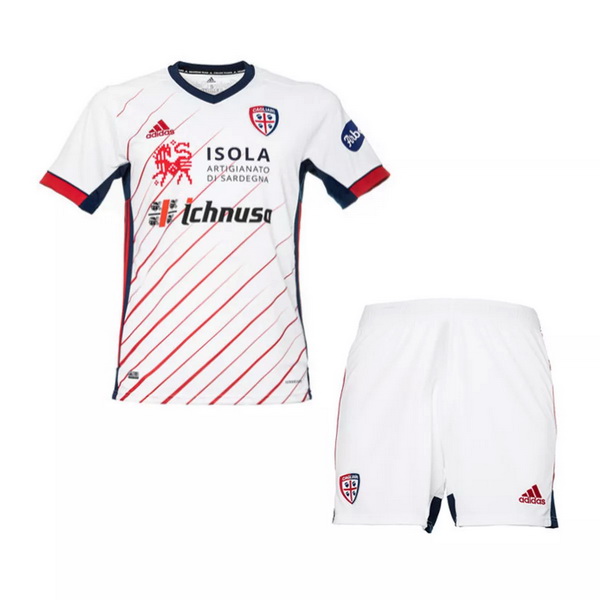 Camiseta Cagliari Calcio Ninos 20/2021 Segunda