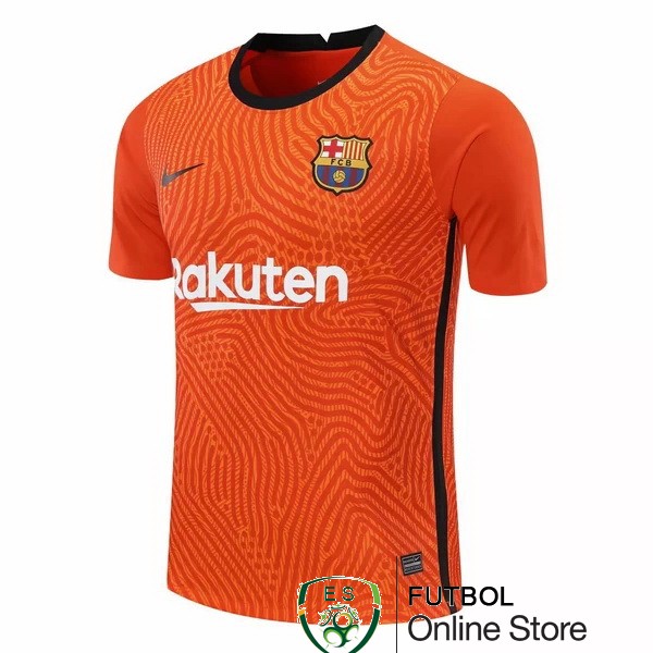 Camiseta Barcelona 20/2021 Portero Naranja