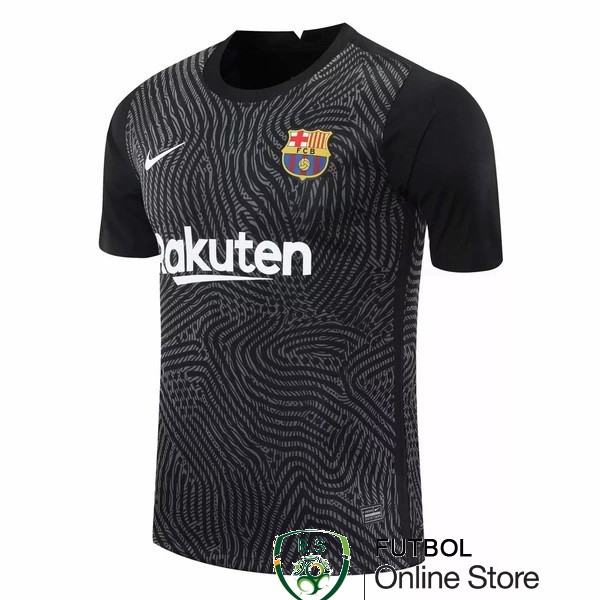Camiseta Barcelona 20/2021 Portero Negro