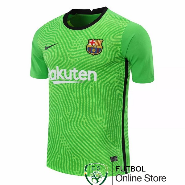 Camiseta Barcelona 20/2021 Portero Verde