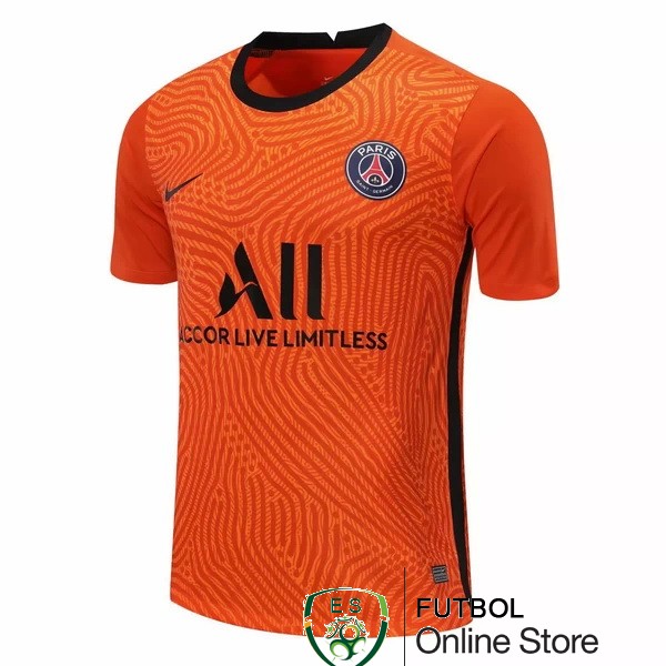 Camiseta Paris Saint Germain 20/2021 Portero Naranja