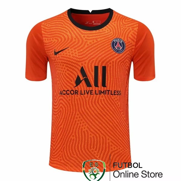 Camiseta Paris Saint Germain 20/2021 Portero Naranja