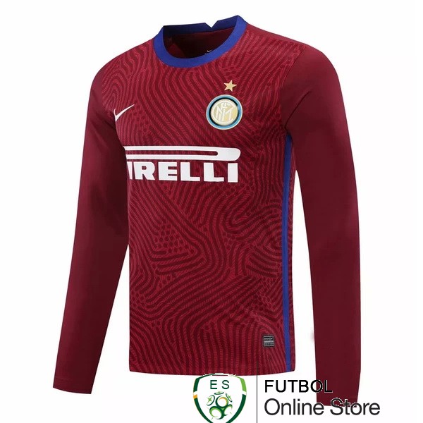 Camiseta Inter Milan 20/2021 Manga Larga Portero Borgona