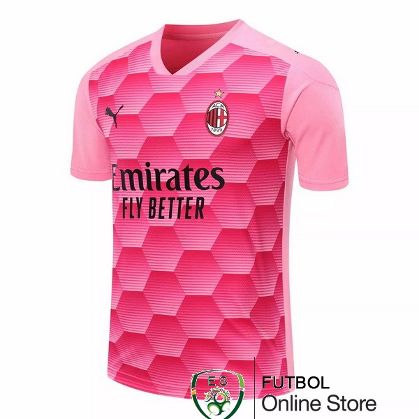 Portero Camiseta AC Milan 20/2021 Rosa