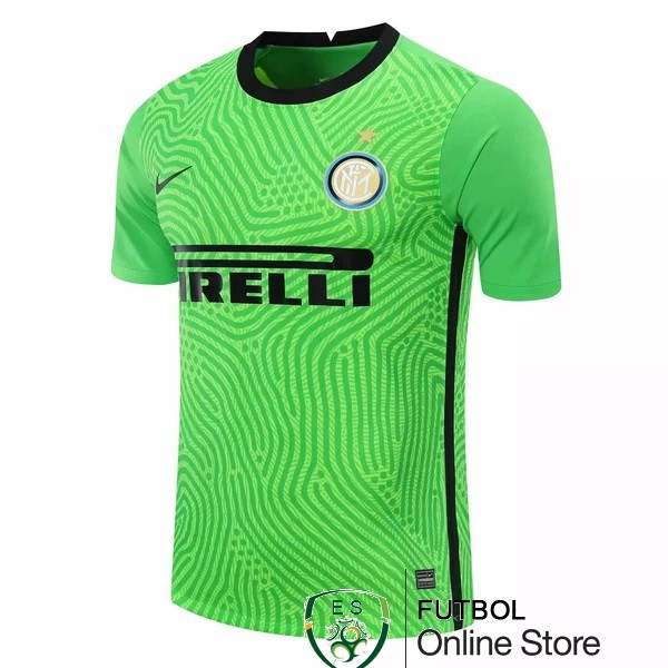 Camiseta Inter Milan 20/2021 Portero Verde