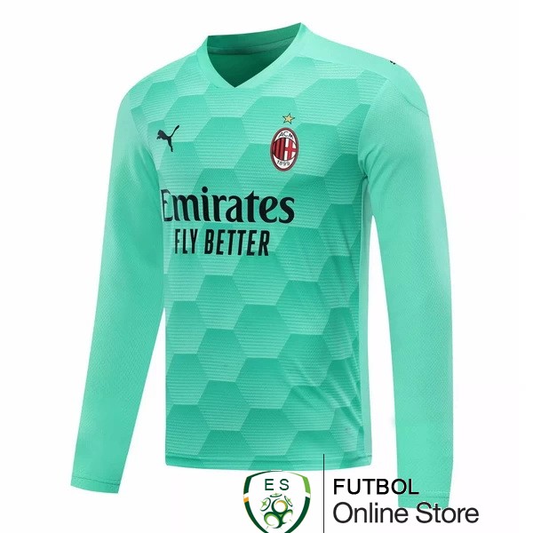 Camiseta AC Milan 20/2021 Manga Larga Portero Primera