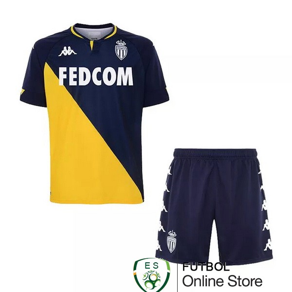 Camiseta AS Monaco Ninos 20/2021 Segunda