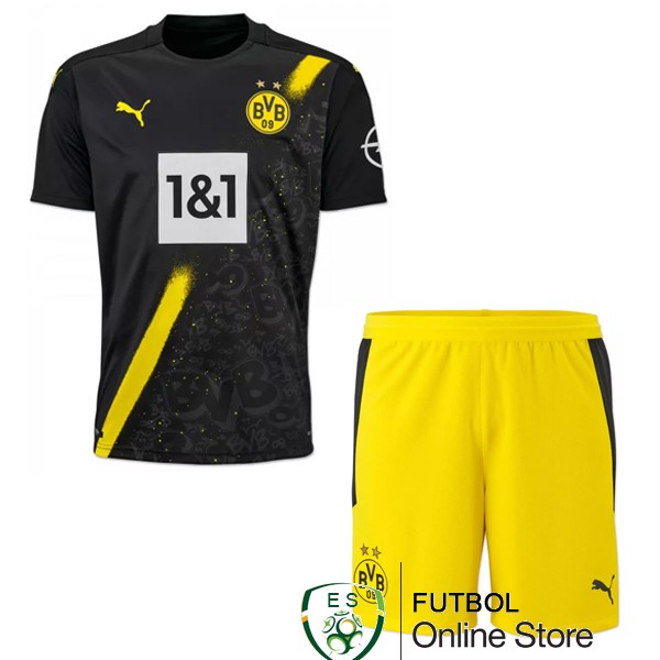 Camiseta Borussia Dortmund Ninos 20/2021 Segunda