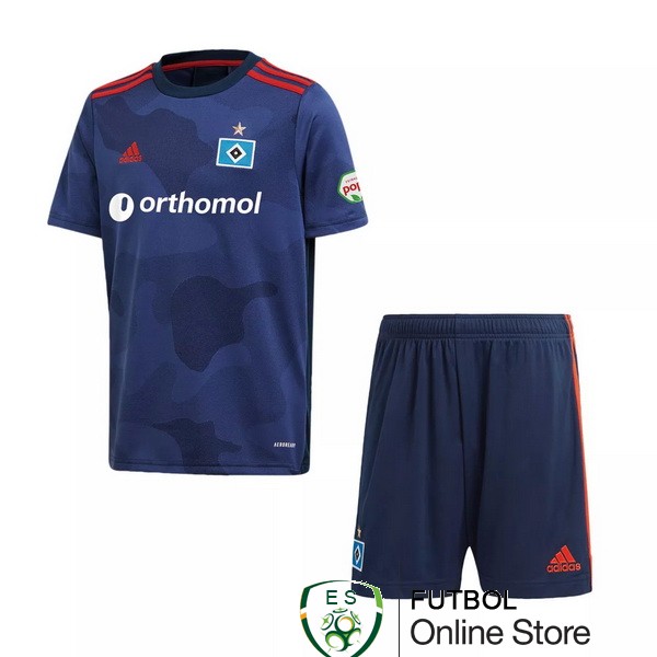 Camiseta Hamburgo S.V Ninos 20/2021 Segunda