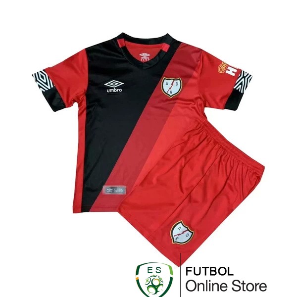 Camiseta Rayo Vallecano de Madrid Ninos 20/2021 Tercera