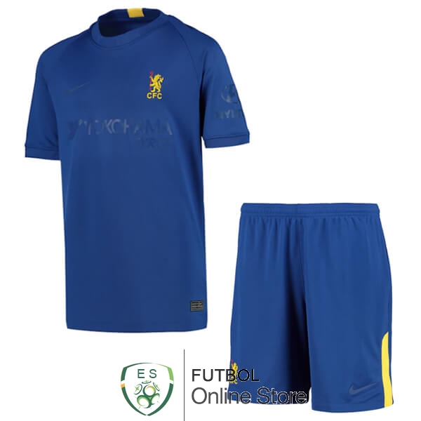 Camiseta Chelsea Ninos 50th Especial Azul