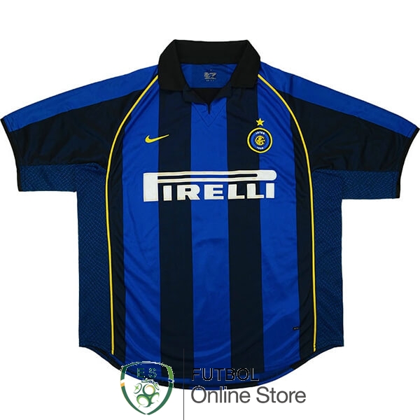 Retro Camiseta Inter Milan 2001 2002 Primera