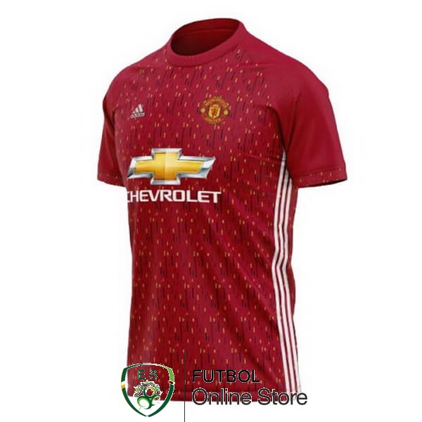 Concepto Camiseta Manchester United 20/2021 Rojo