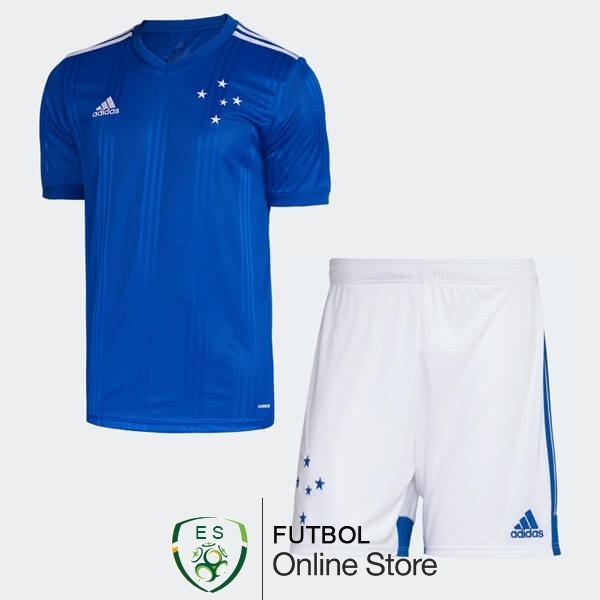 Camiseta Cruzeiro EC Ninos 20/2021 Primera