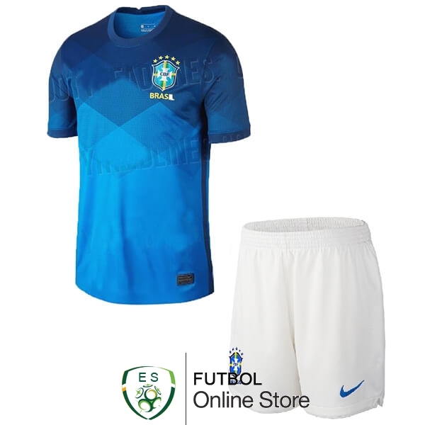 Camiseta Brasil Ninos 2020 Segunda
