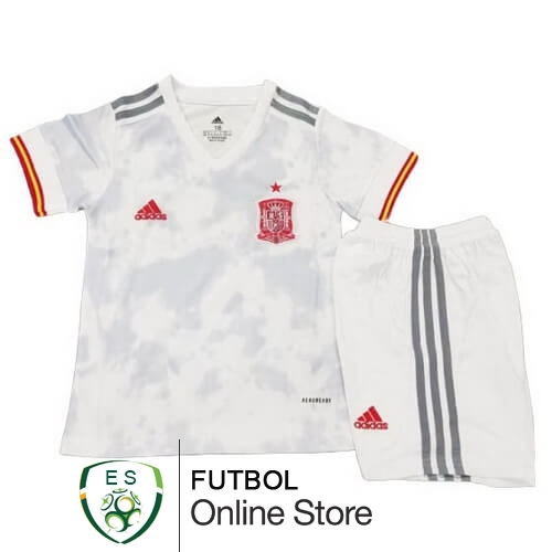 Camiseta Espana Ninos 2020 Segunda