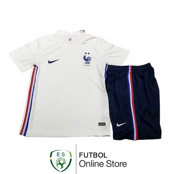 Camiseta Francia Ninos 2020 Segunda